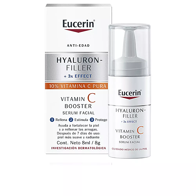 Hyaluron-Filler Vitamin C Booster de Eucerin.