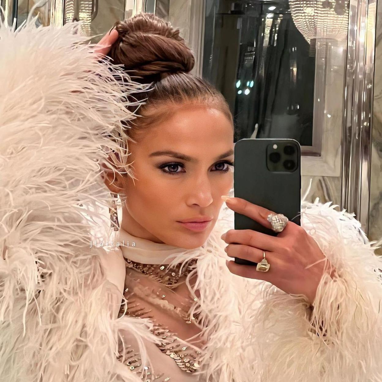 La cantante Jennifer Lopez.