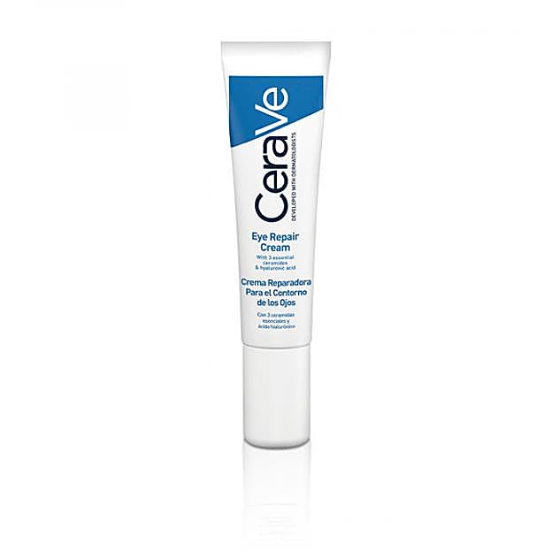 Crema Reparadora Contorno de Ojos de CeraVe.