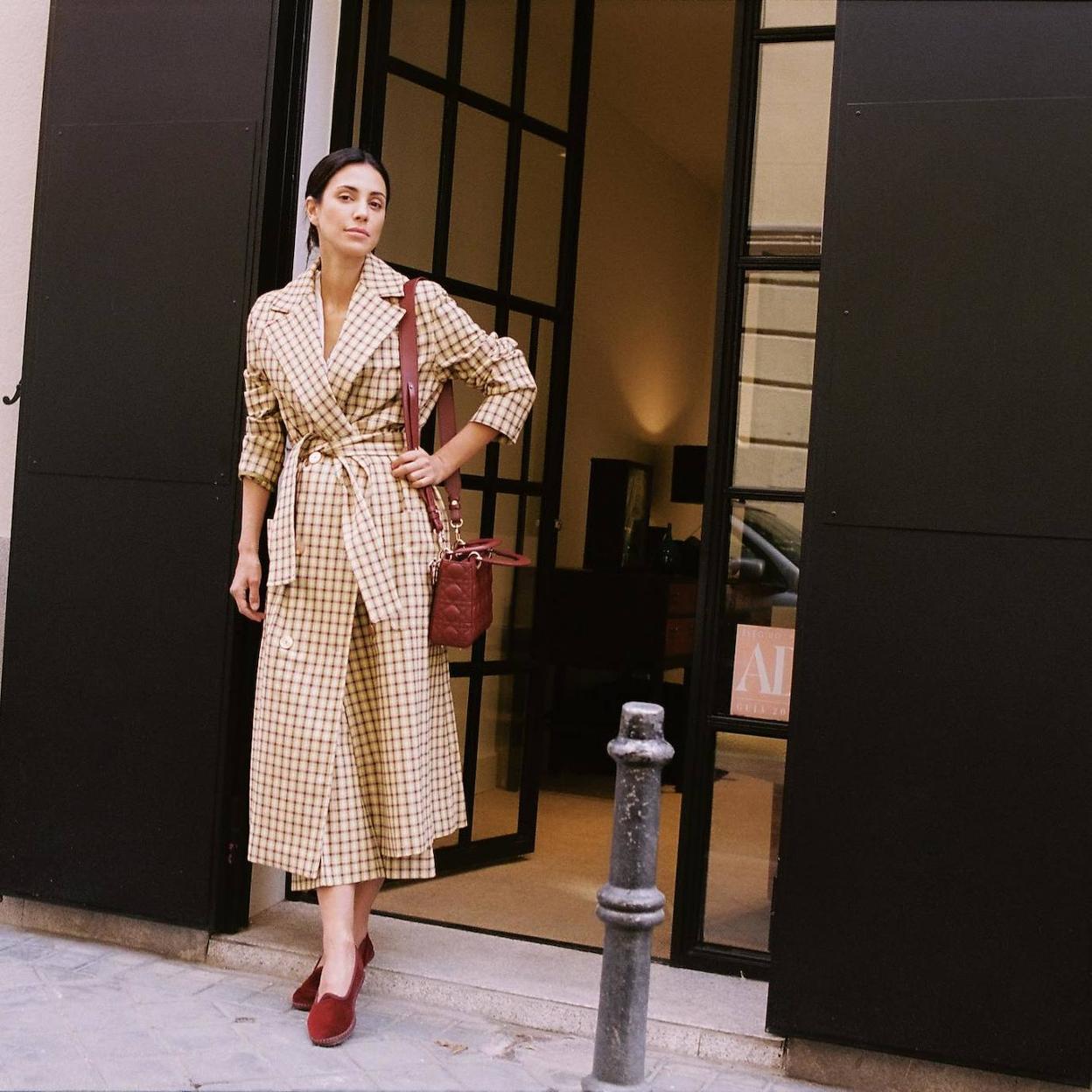 Sassa de Osma lleva unos slippers muy elegantes