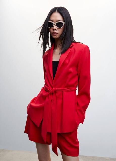 Imagen - Blazer fluida con cinturón