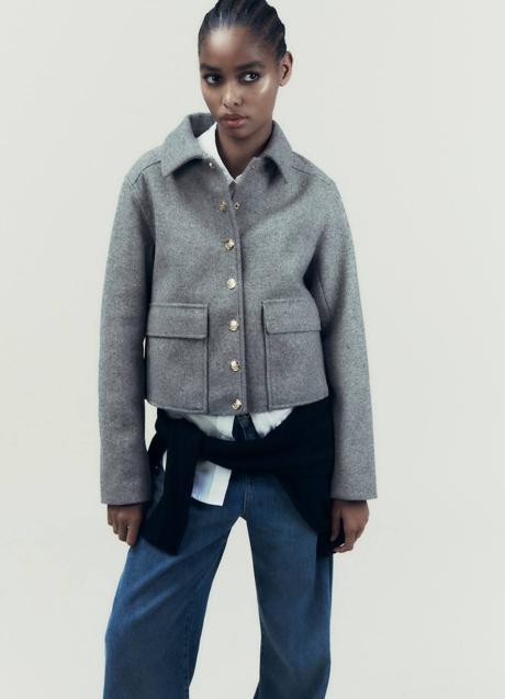 Imagen - Chaqueta soft color gris