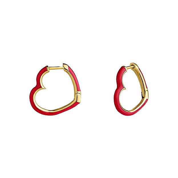 Pendiente con forma de corazón de Aristocrazy.