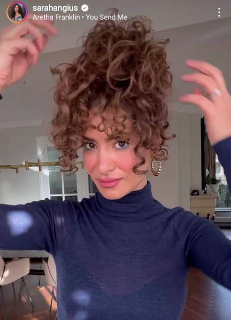 Imagen - Moño enrollado desde el frente