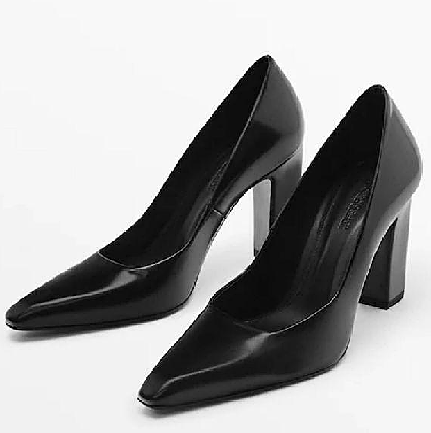 Imagen principal - Los zapatos de Massimo Dutti, Zara y Unisa.