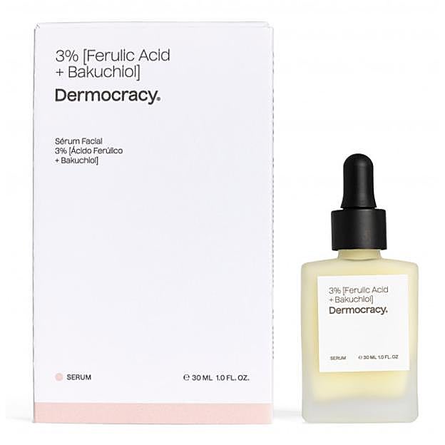 Dermocracy Serum 3% Ácido Ferúlico + Bakuchiol.