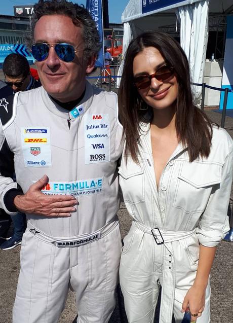 Imagen - Alejandro Gaga y la modelo estadounidense Emily Ratajkowski. (Foto: INSTAGRAM)