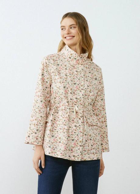 Imagen - Parka con estampado de flores