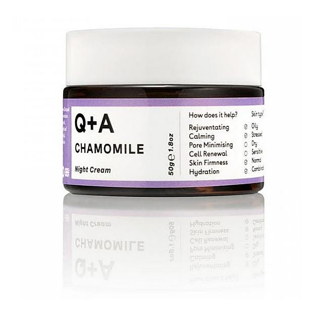 Q+A Crema de Noche Manzanilla.