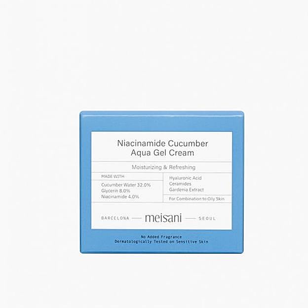 Niacinamide Cucumber Aqua Gel Cream de Meisani.