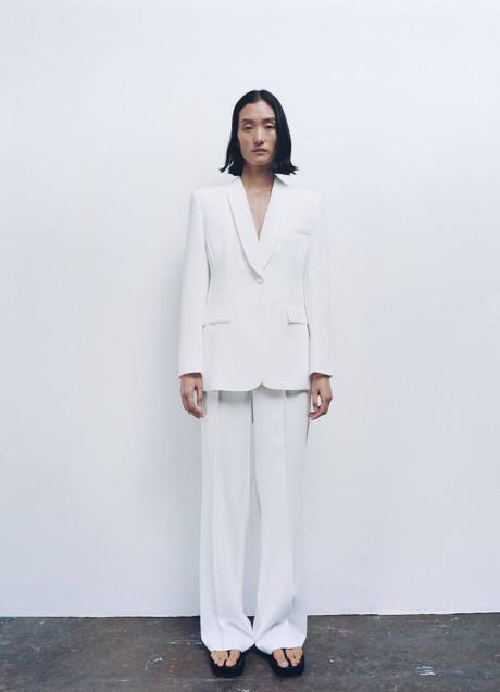 Imagen - Traje blanco tipo smoking