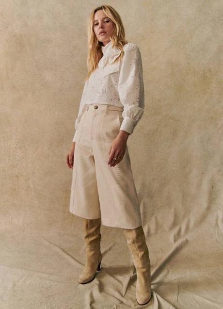 Imagen - Blusa romántica con bordado inglés