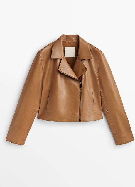 Imagen - Cazadora de piel de Massimo Dutti (199 euros)
