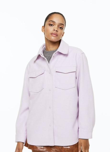 Imagen - Chaqueta oversize lila