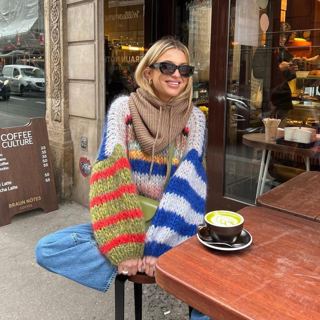 Estos son los jerséis de rayas horizontales más bonitos que usan las francesas. 