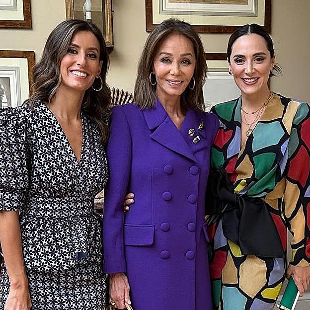 Ana Boyer, Isabel Preysler y Tamara Falcó.