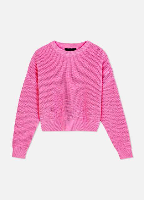 Imagen - Jersey de punto en color rosa (14 euros