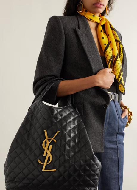 Imagen - Bolso acolchado Icare de Saint Laurent. Foto: NET-A-PORTER. 