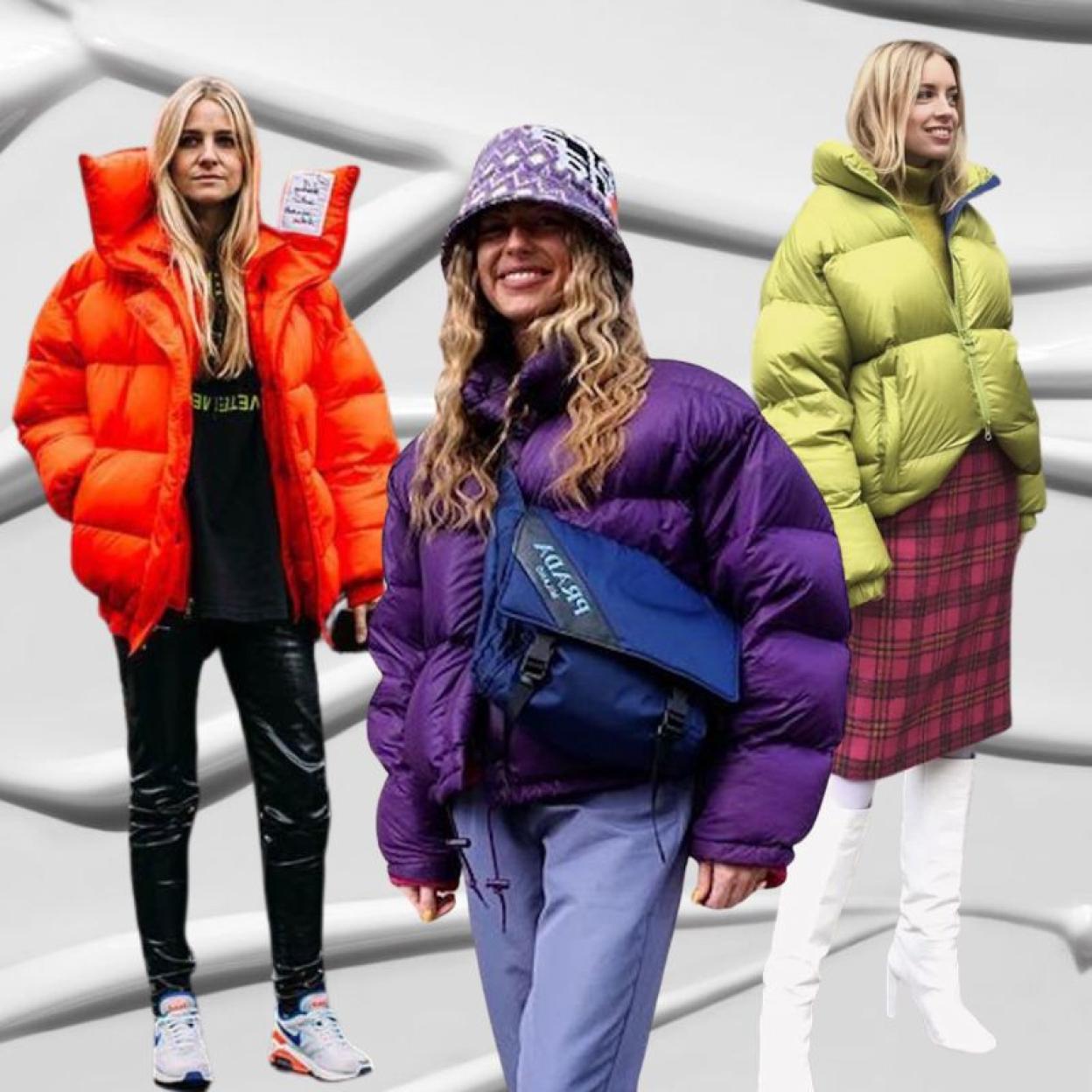 Estos son los anoraks cortos que usan las chicas bajitas.