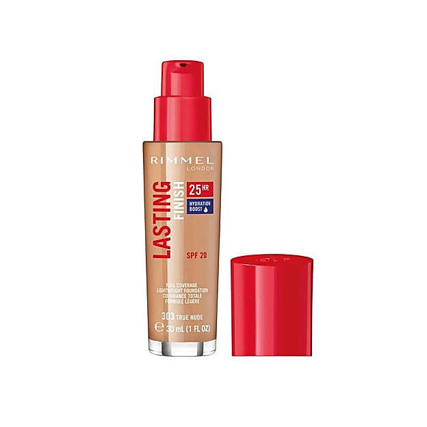 Base de maquillaje Lasting Finish 25 hour de Rimmel London.