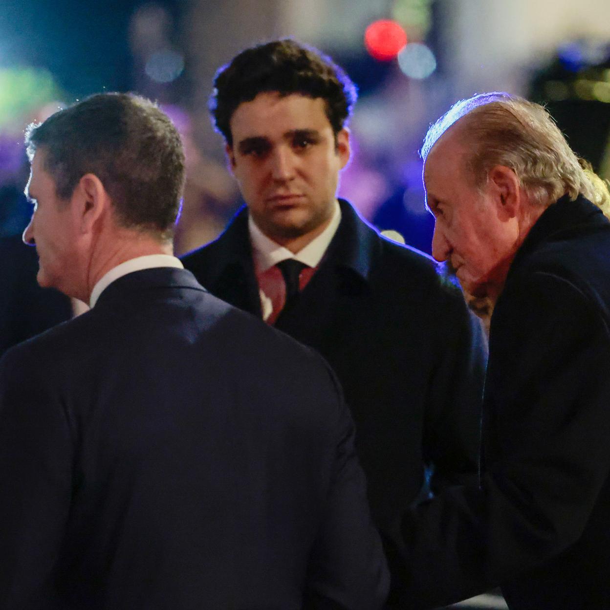 Felipe Froilán de Marichalar y su abuelo, Juan Carlos I.