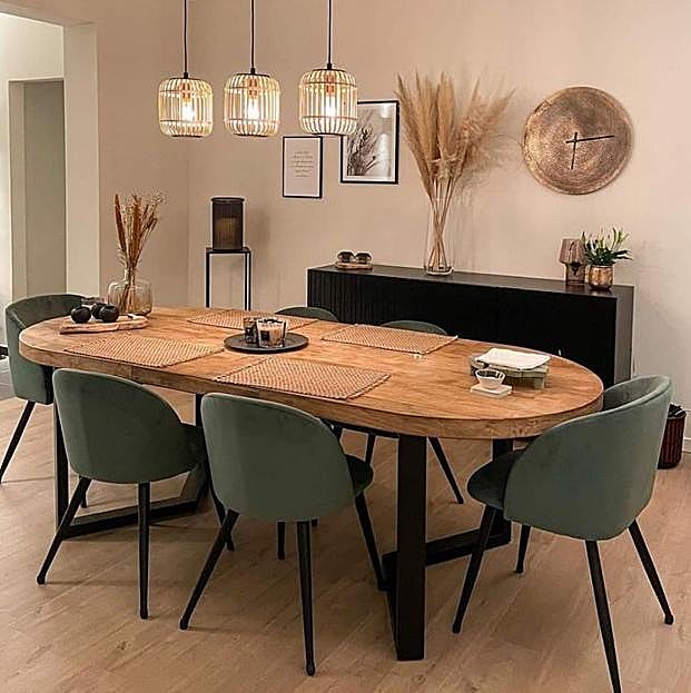 Las preciosas mesas de comedor extensibles que conseguirán que tu salón parezca más grande