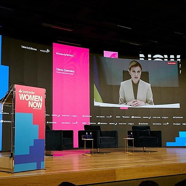 En junio, durante su intervención en Santander WomenNOW, el congreso sobre liderazgo femenino organizado por Mujerhoy y Vocento.