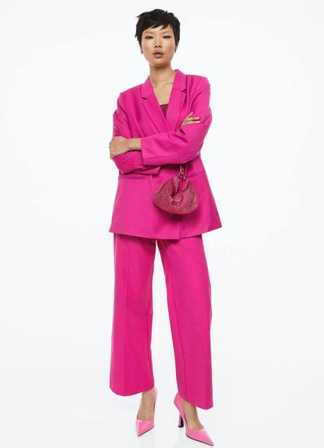 Imagen - Pantalón de vestir rosa fucsia
