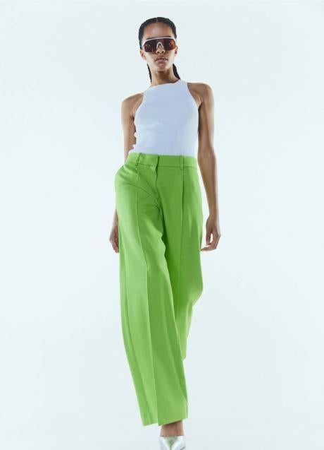 Imagen - Pantalón de vestir verde lima