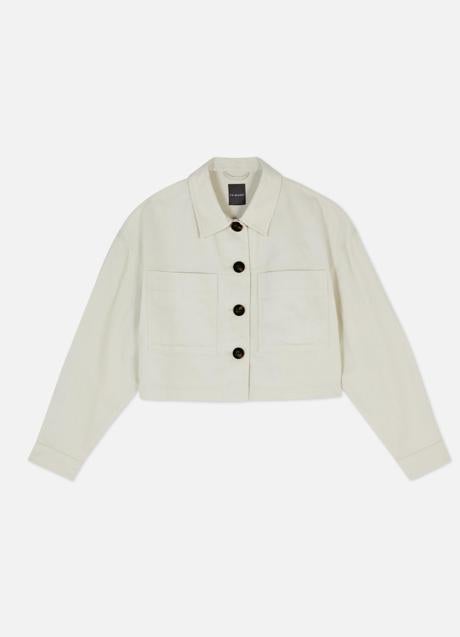Imagen - Chaqueta corta de color blanco de Primark (20 euros)