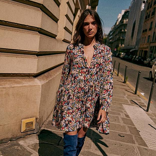 Las novedades de Sfera: vestidos de flores, jerséis románticos y americanas rosas para la nueva temporada