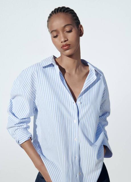 Imagen - Camisa oxford de rayas