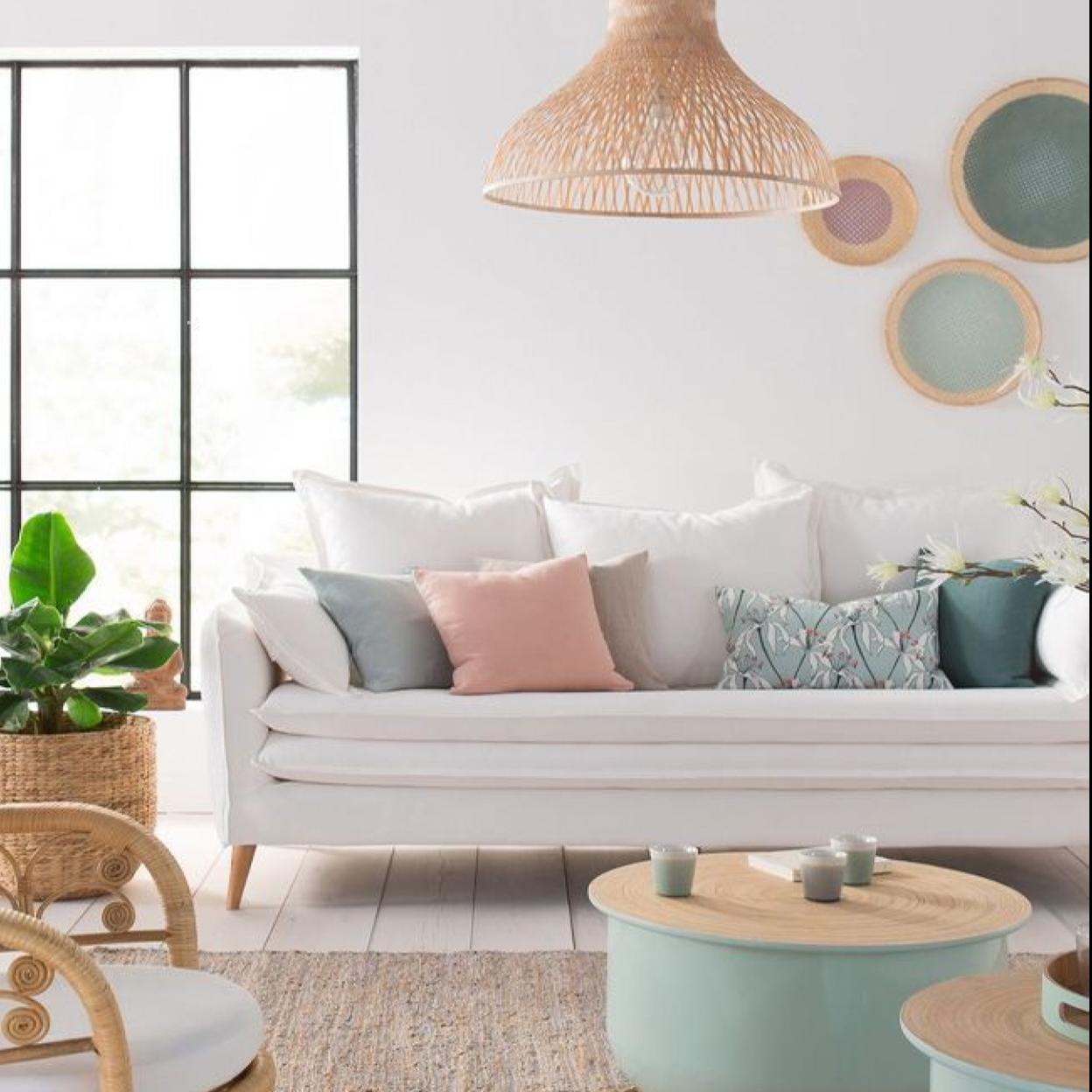 chollos baratísimos: Adornos y textiles baratos de Primark Home en color pastel