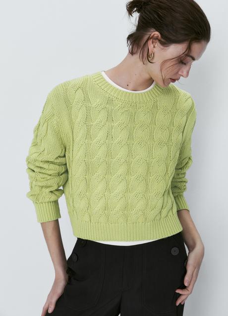 Imagen - Jersey verde de Massimo Dutti (69,95 euros)