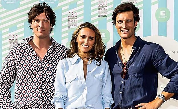 Luis Medina, Laura Vecino y Rafael Medina.