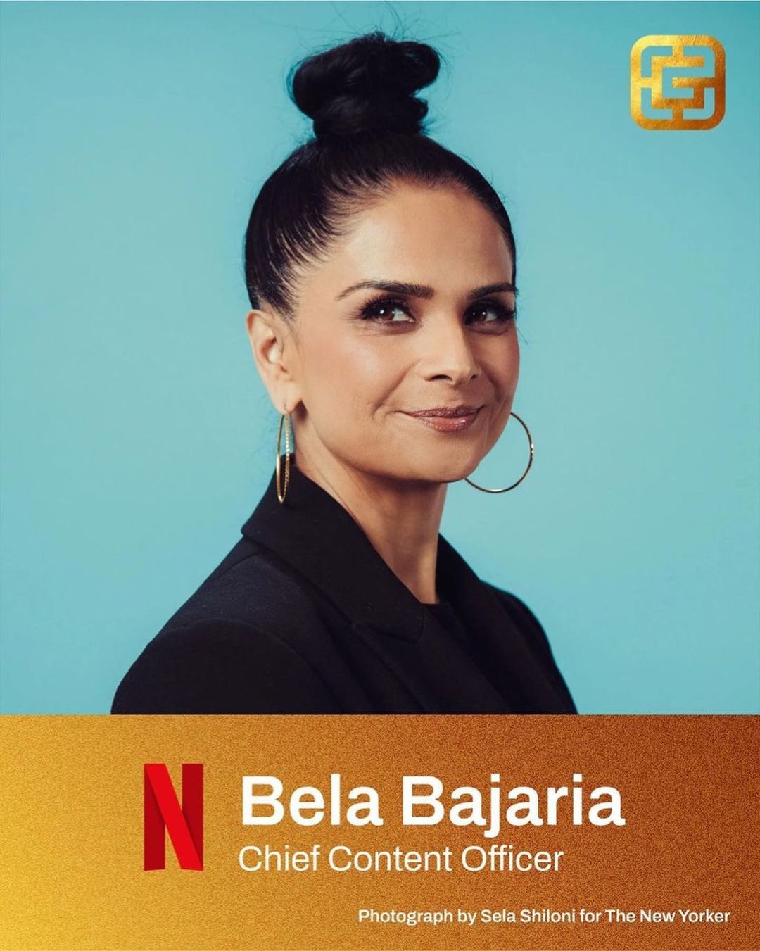 Desde enero, Bela Bajaria es la número 2 y Chief Content Officer de Netflix.