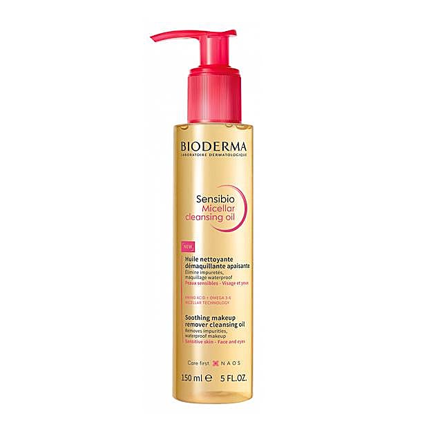 Agua micelar Sensibio de Bioderma.