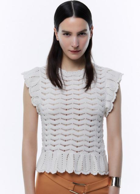 Imagen - Top calado de punto de Sfera (21,99 euros)
