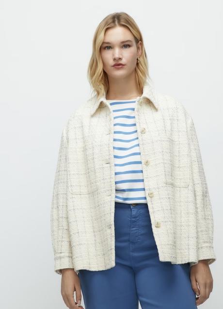 Imagen - Chaqueta fina de tweed de Couchel, 99,95€.