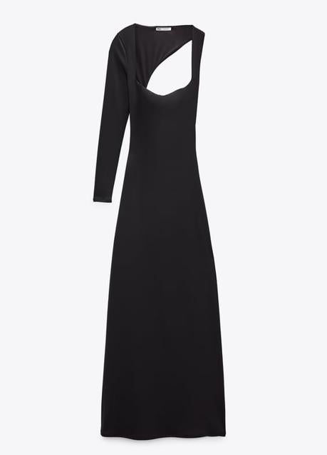 Imagen - El vestido negro de Zara sostenible.