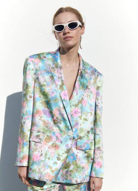 Imagen - Blazer con estampado floral de Zara