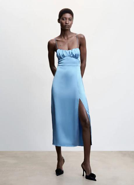 Imagen - Vestido azul de Mango.