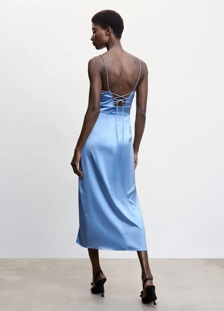 Imagen - Vestido azul de Mango.