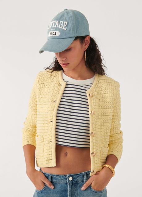 Imagen - Cárdigan amarillo de ba&sh, 256€.