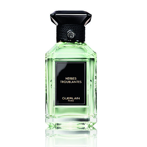 El perfume Herbes Troublantes de Guerlain.