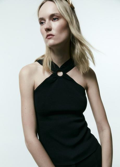 Imagen - Top con escote halter de Sfera (19,99 euros)