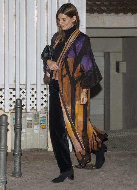 Imagen - Casilda Ybarra de Fontcuberta saliendo de su casa de Sevilla. / GTRES