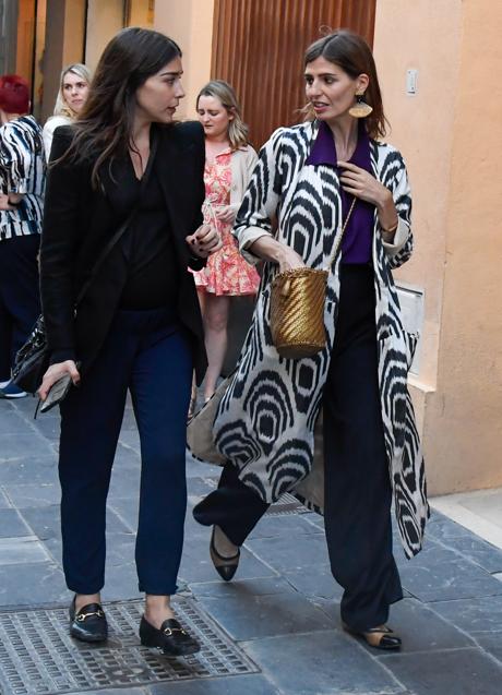 Imagen - Casilda Ybarra de Fontcuberta con un kimono estampado. / GTRES