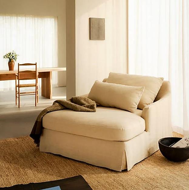 Imagen principal - Muebles y adornos de salón de Zara Home.