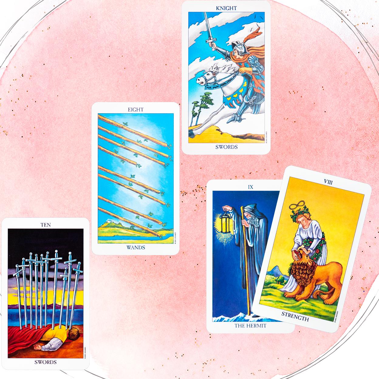 La tirada de cartas del Tarot para esta semana. 